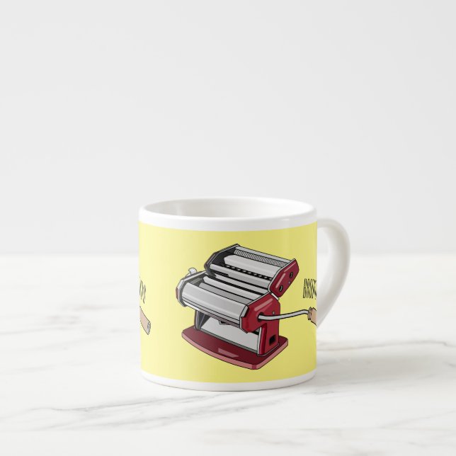 Tecknad av Pasta-tillverkare Espressomugg (Framsida höger)