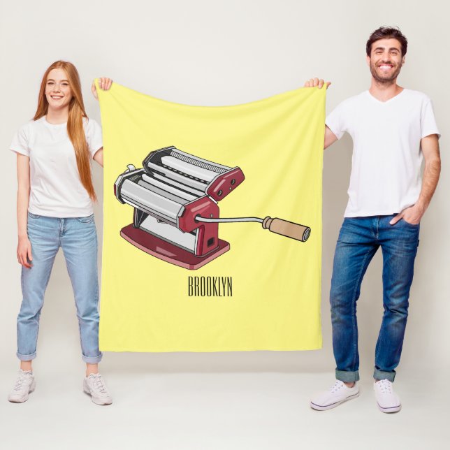 Tecknad av Pasta-tillverkare Fleecefilt (På plats)