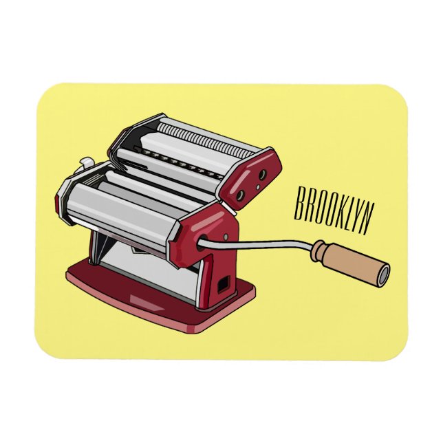 Tecknad av Pasta-tillverkare Magnet (Horisontell)