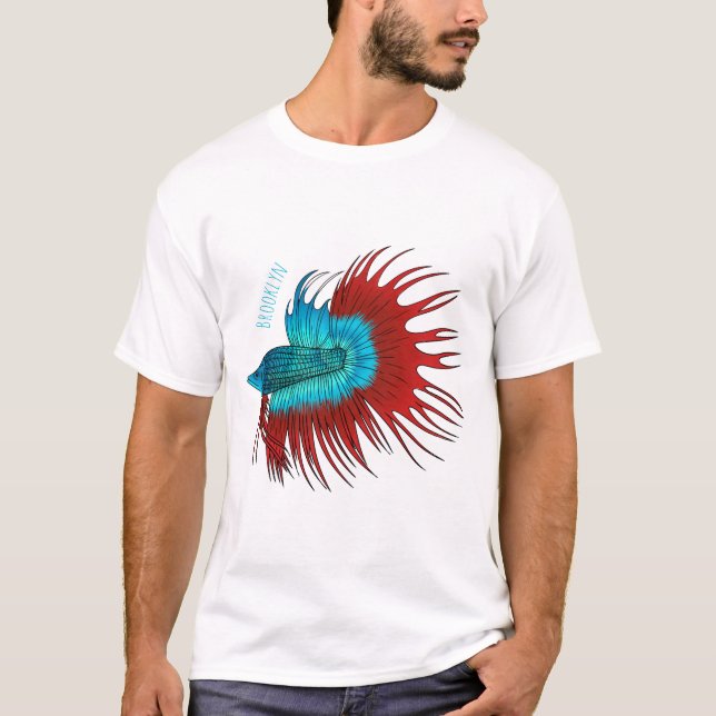 Tecknad av populationsbetta t shirt (Framsida)