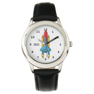Tecknad av raketfraktens armbandsur