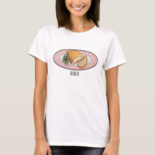 Tecknad av rast gris: t shirt