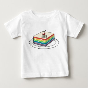 Tecknad av regnbåge t shirt