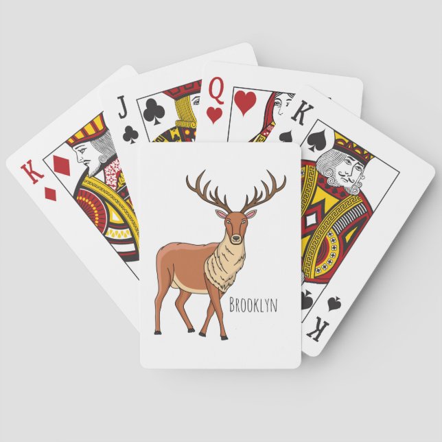 Tecknad av renar casinokort (Baksidan)