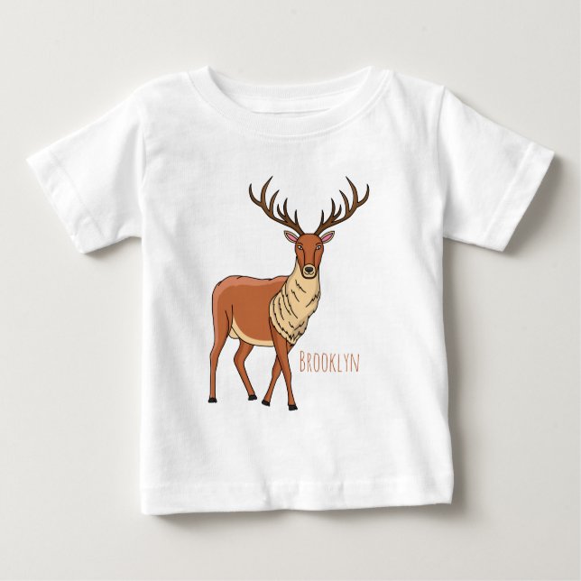 Tecknad av renar t shirt (Framsida)