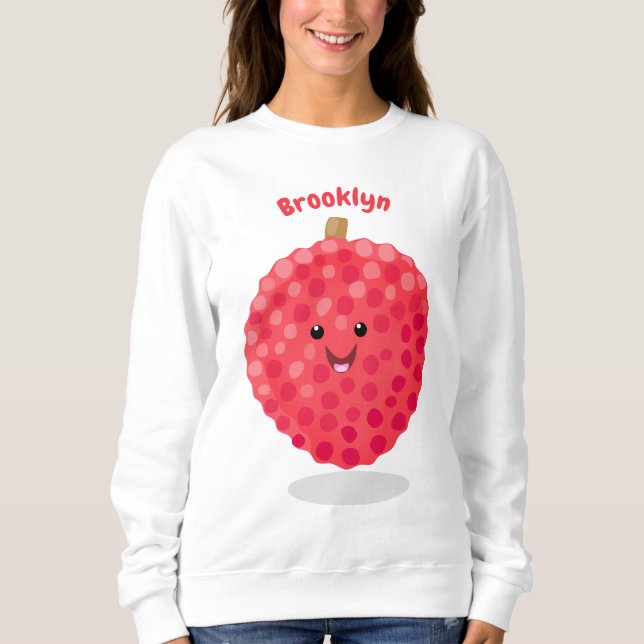 Tecknad av rosa-lyktfärg t shirt (Framsida)