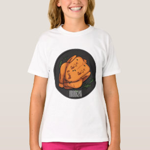 Tecknad av rostade kycklingar t shirt