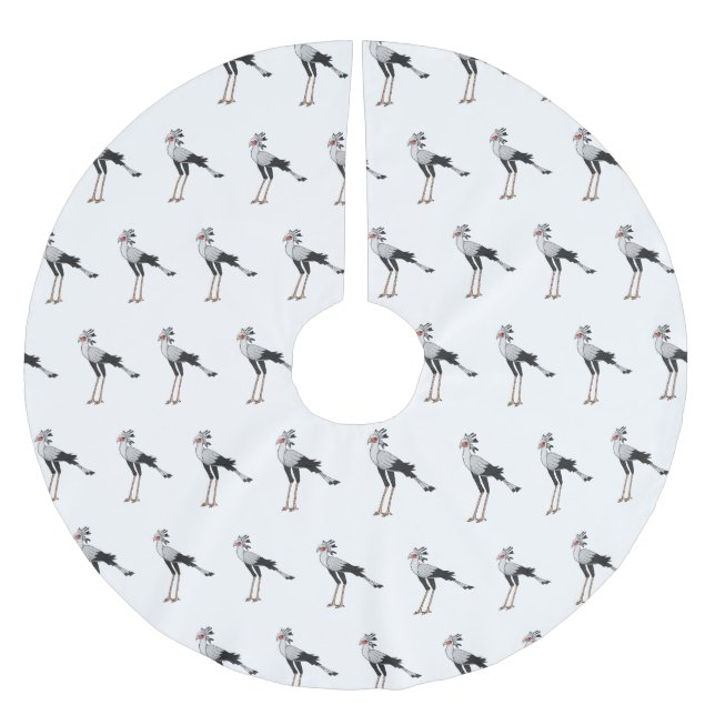 Tecknad av sekreterare julgransmatta borstad polyester (Framsidan)