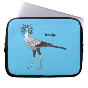 Tecknad av sekreterare laptop fodral