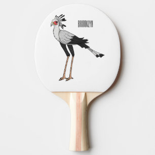 Tecknad av sekreterare pingisracket