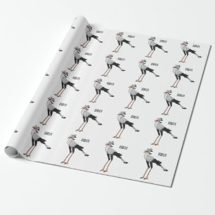 Tecknad av sekreterare presentpapper