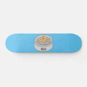 Tecknad av Shumai dim sum Mini Skateboard Bräda 18,5 Cm