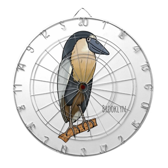 Tecknad av sjöfåglar darttavla (Framsidan)