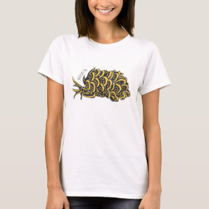 tecknad av sjösluss i löv t shirt