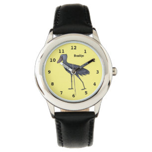 Tecknad av skopa armbandsur