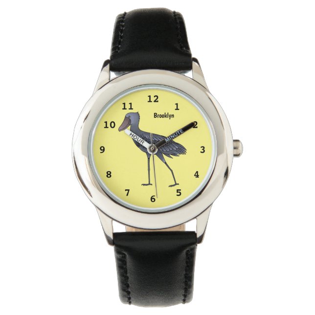 Tecknad av skopa armbandsur (Framsida)