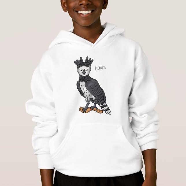 Tecknad av skördad örn t shirt (Framsida)