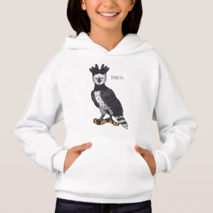Tecknad av skördad örn t shirt