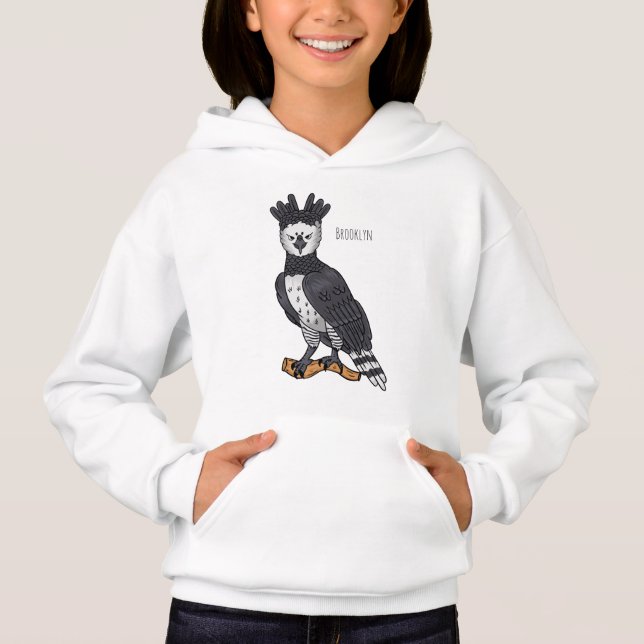 Tecknad av skördad örn t shirt (Framsida)