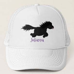 Tecknad av slam från Shetland pony Keps