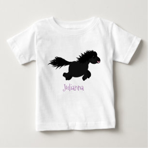Tecknad av slam från Shetland pony T Shirt