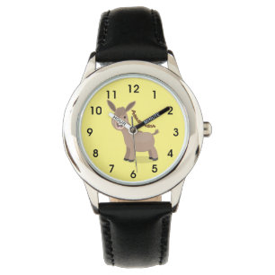 Tecknad av slangdona från Cute lycklig Armbandsur