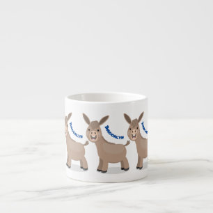 Tecknad av slangdona från Cute lycklig Espressomugg