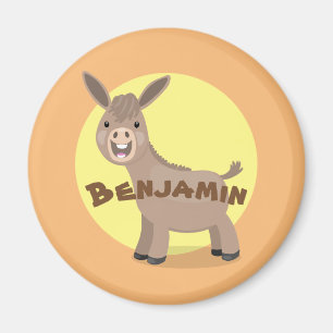 Tecknad av slangdona från Cute lycklig Magnet