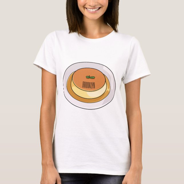 Tecknad av sockerkulör t shirt (Framsida)