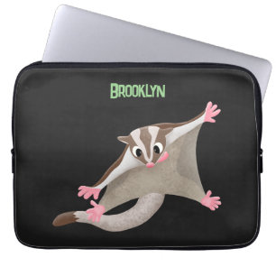 Tecknad av sockerreglage för lycklig i Cute-sockre Laptop Fodral