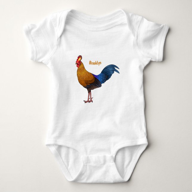 Tecknad av srilankesisk djungelräv t shirt (Framsida)