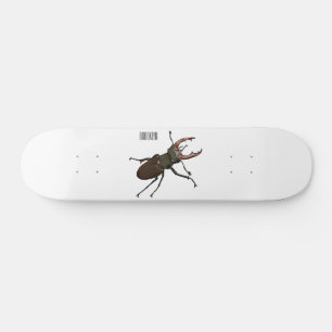 Tecknad av stämpelavfasning mini skateboard bräda 18,5 cm