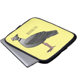 Tecknad av sydhavsräka laptop fodral