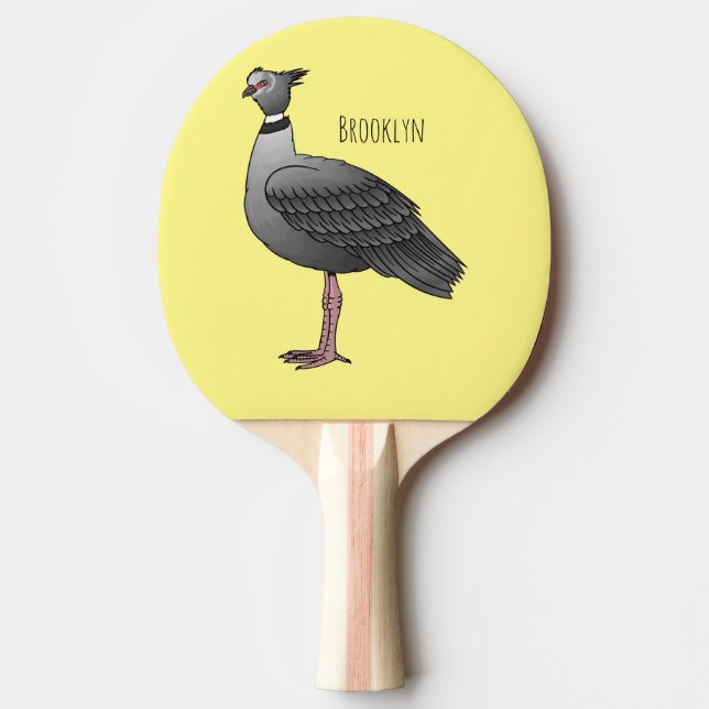 Tecknad av sydhavsräka pingisracket (Framsidan)