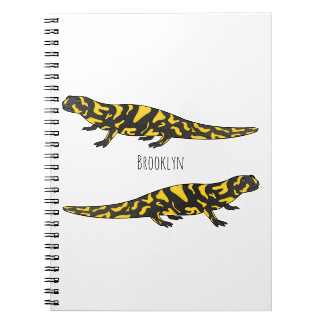 Tecknad av Tiger salamander Anteckningsbok (Framsidan)