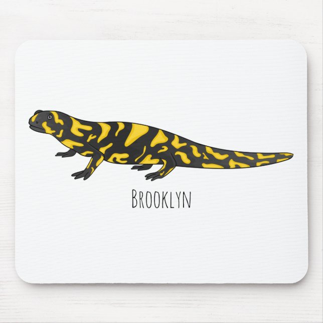 Tecknad av Tiger salamander Musmatta (Framsidan)