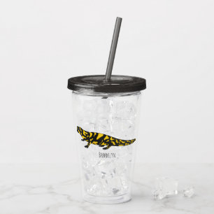 Tecknad av Tiger salamander Take Away Mugg