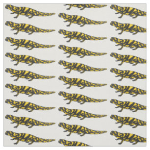 Tecknad av Tiger salamander Tyg