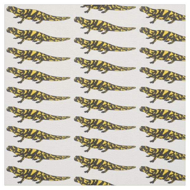 Tecknad av Tiger salamander Tyg (Provkarta)