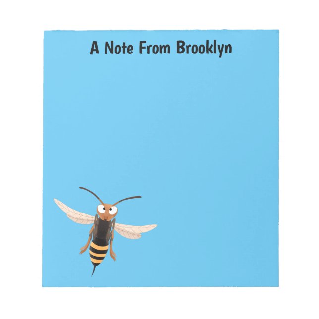 Tecknad av tvätthornet i arg anteckningsblock (Framsida)