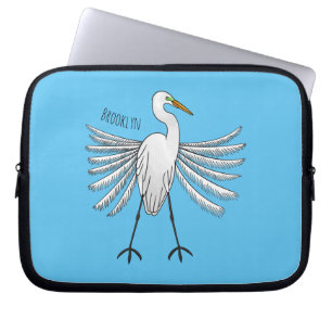 tecknad av Underbar fågel Laptop Fodral