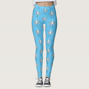 tecknad av Underbar fågel Leggings