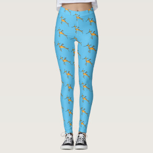 Tecknad av Weedy Seadragon Leggings