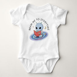 Tecknad Baby Alien Bodykostym T Shirt