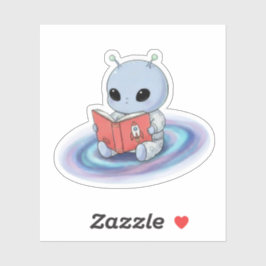 Tecknad Baby Alien Klistermärken