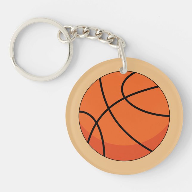 Tecknad Basketball Boll (Framsidan)