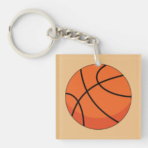 Tecknad Basketball Boll