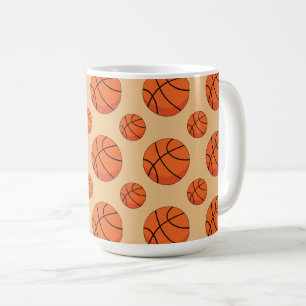 Tecknad Basketball Boll Kaffemugg