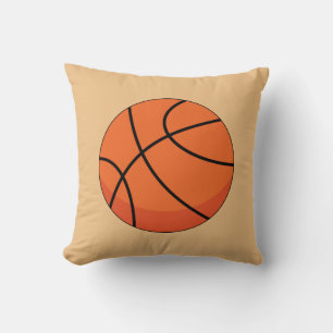 Tecknad Basketball Boll Kudde