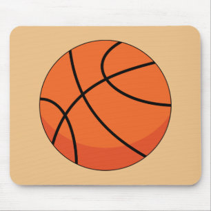 Tecknad Basketball Boll Musmatta